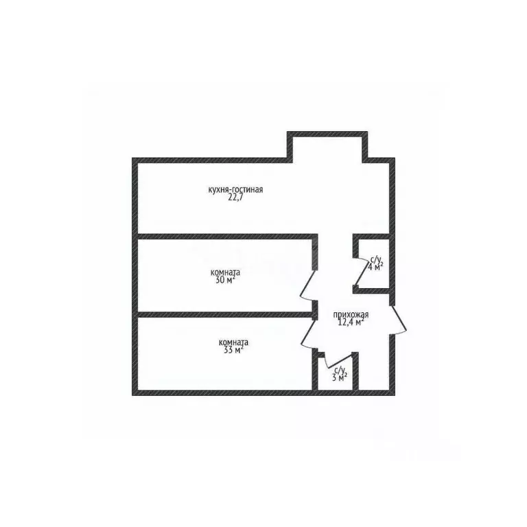 3-к кв. Краснодарский край, Геленджик городской округ, с. Дивноморское ... - Фото 2