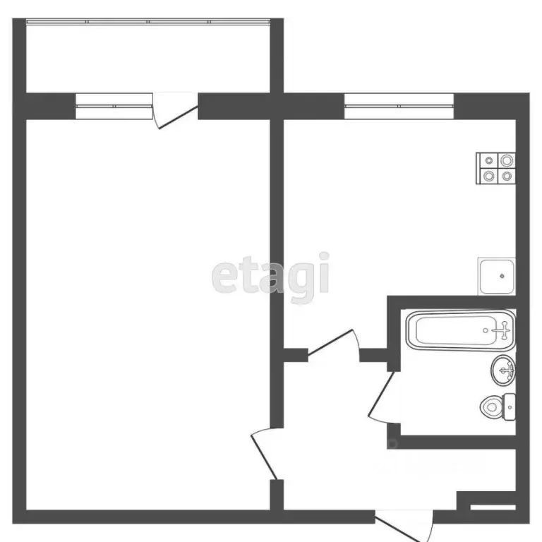 1-к кв. Мордовия, Саранск ул. Тани Бибиной, 1/10 (37.1 м) - Фото 1