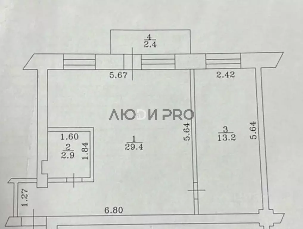 2-к кв. Башкортостан, Бирск ул. 8 Марта, 10 (45.5 м) - Фото 2