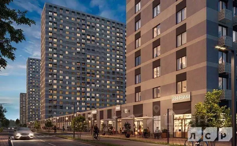 Помещение свободного назначения в Санкт-Петербург Морская миля жилой ... - Фото 1