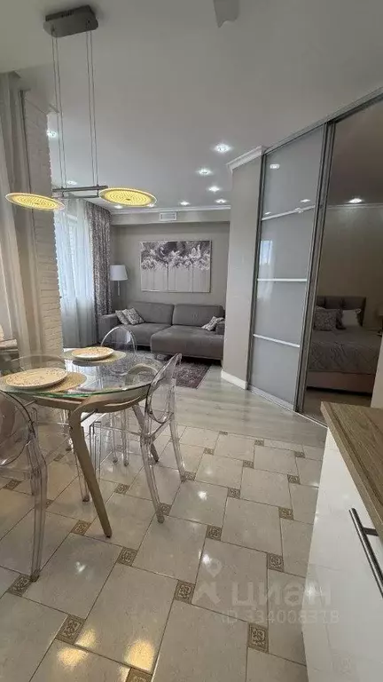 Квартира, 1 комната, 42.9 м - Фото 2