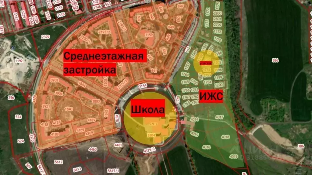 Участок в Белгородская область, Белгородский район, Дубовское с/пос, ... - Фото 1