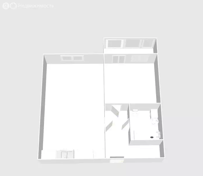 1-комнатная квартира: Южно-Сахалинск, планировочный район Большая ... - Фото 1