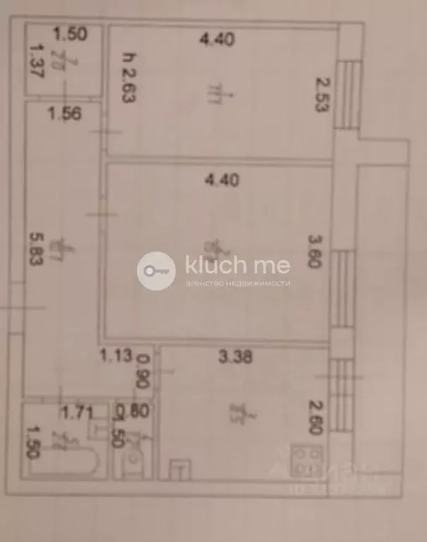 2-к кв. Татарстан, Казань Ботаническая ул., 10А (53.0 м) - Фото 1