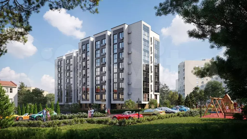 3-к. квартира, 82 м, 2/8 эт. - Фото 0