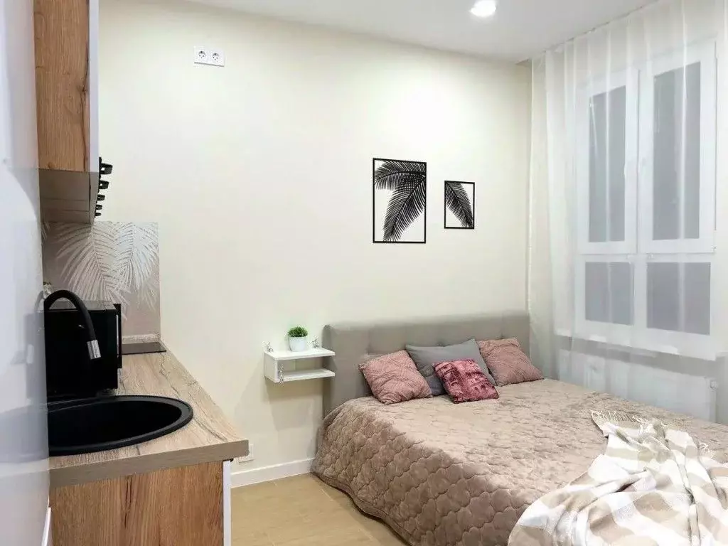 1-к кв. Ульяновская область, Ульяновск ул. Генерала Кашубы, 4к2 (25.0 ... - Фото 2