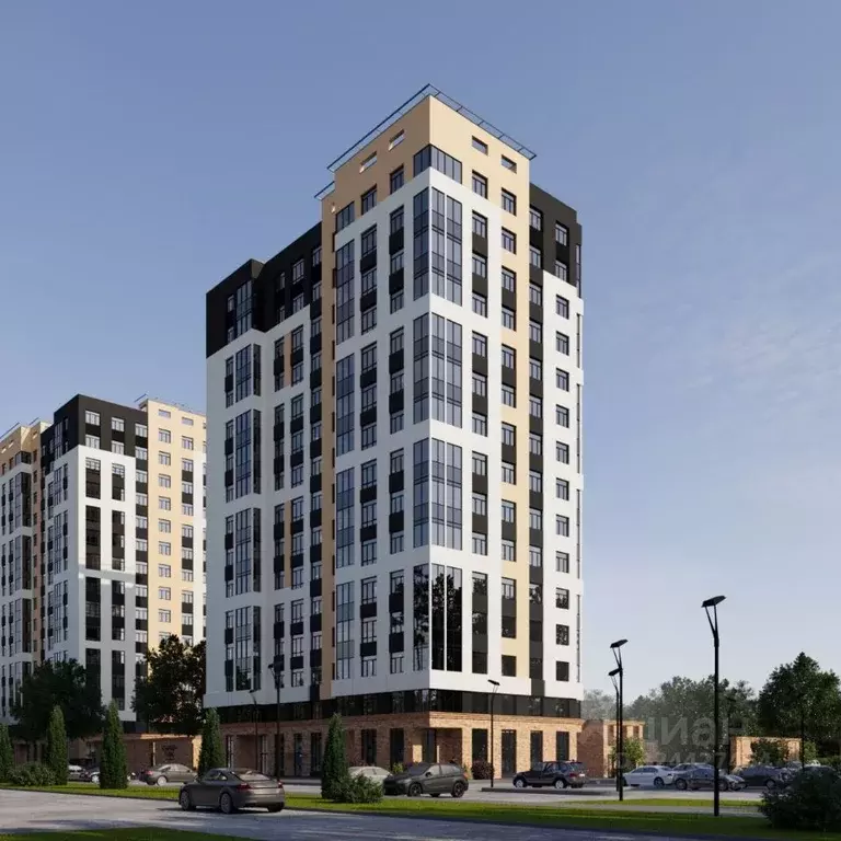 1-к кв. Кемеровская область, Кемерово Чемпион-парк жилой комплекс ... - Фото 2