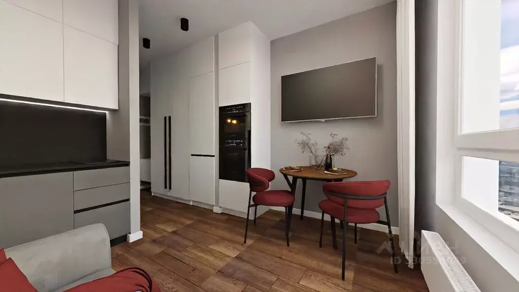Студия Москва Автомобильный проезд, 4к7 (17.5 м) - Фото 1