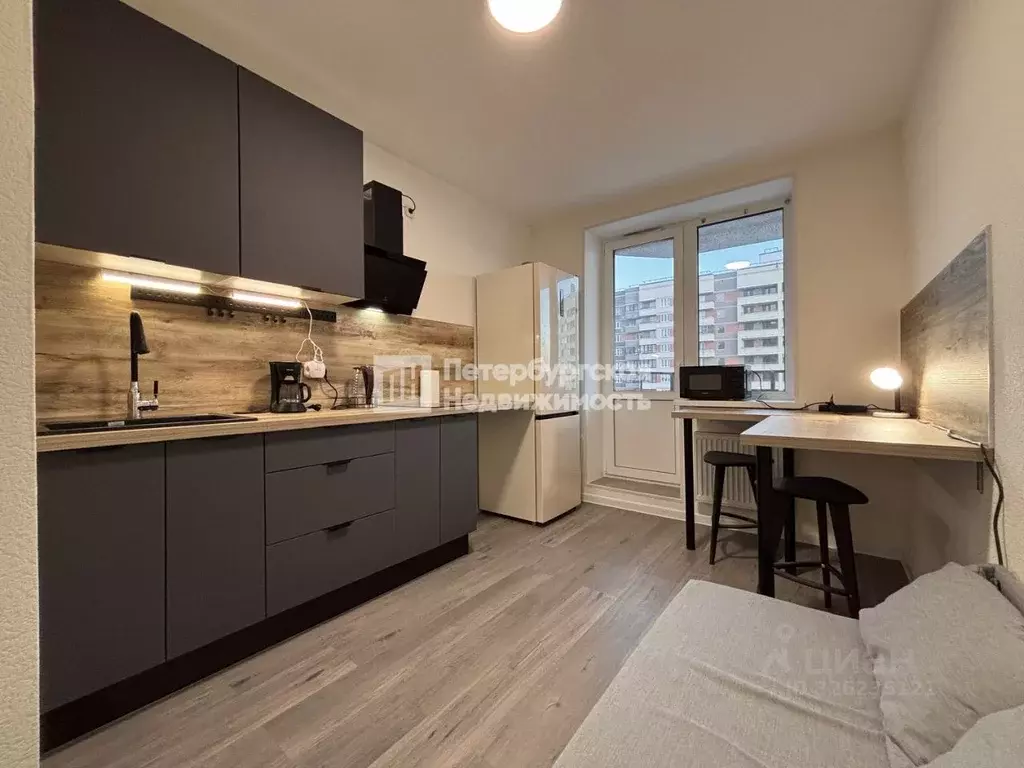 1-к кв. Ленинградская область, Мурино Всеволожский район, ул. Шоссе в ... - Фото 1