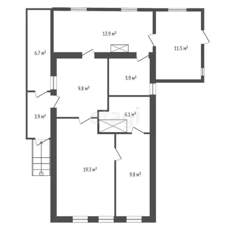 Дом в Калужская область, Калуга Николо-Козинская ул., 104 (86 м) - Фото 2