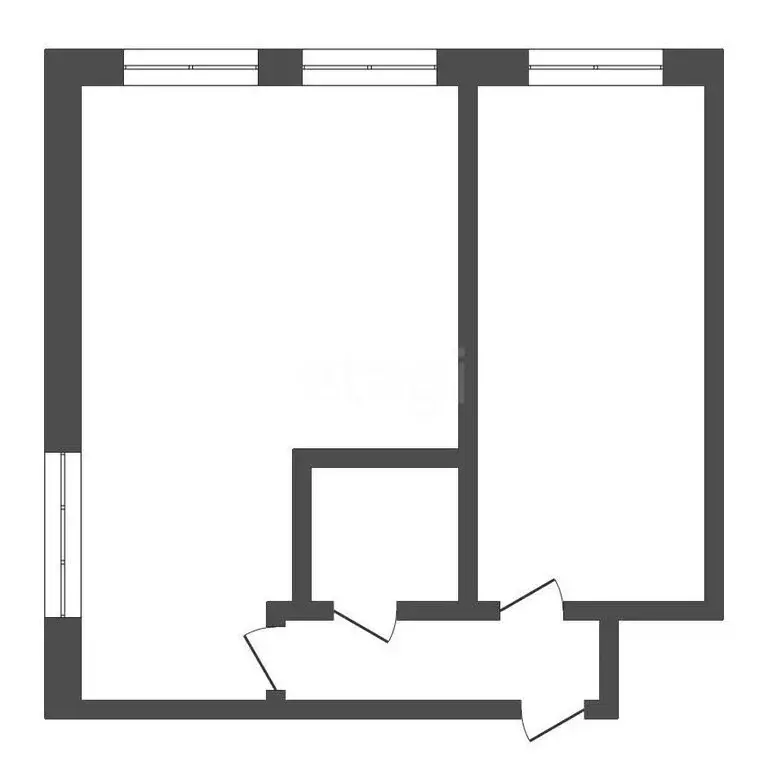 2-комнатная квартира: Иркутск, улица Тимирязева, 53 (40.9 м) - Фото 1