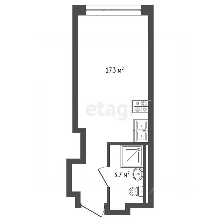 Офис в Санкт-Петербург ул. Даля, 10Б (30 м) - Фото 2