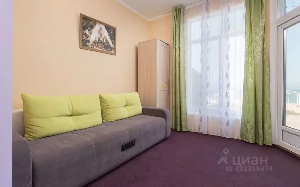 Комната Крым, Щелкино Ленинский район, ул. Приморская, 19 (40.0 м) - Фото 2