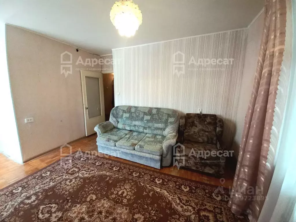 1-к кв. Волгоградская область, Волгоград Новосибирская ул., 66 (35.1 ... - Фото 1