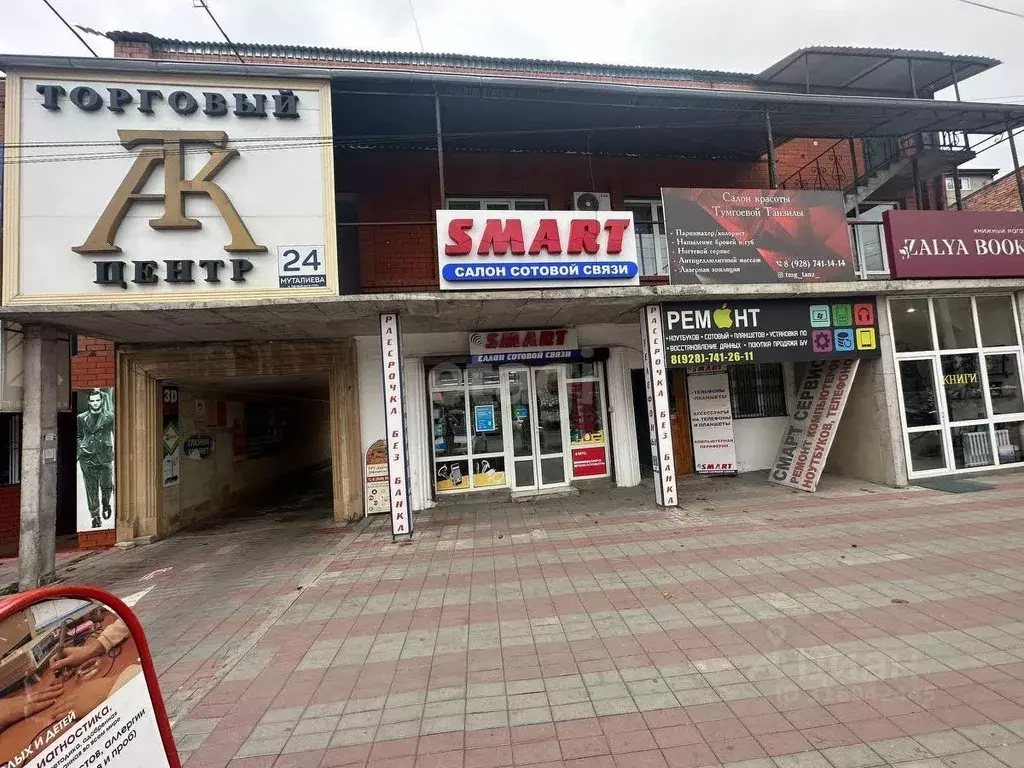 Торговая площадь в Ингушетия, Назрань ул. Муталиева (400 м) - Фото 1