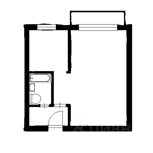 1-к кв. Самарская область, Самара Заводское ш., 65 (30.0 м) - Фото 2