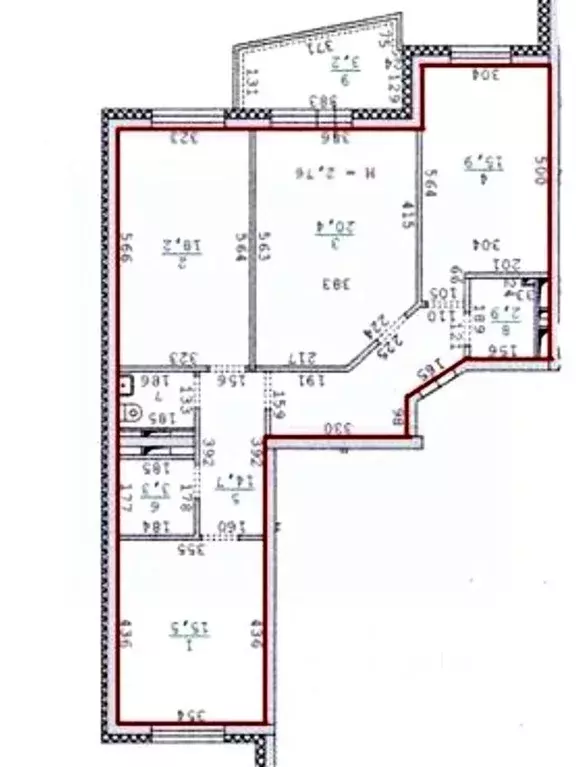 3-к кв. Свердловская область, Екатеринбург ул. Соболева, 19 (93.9 м) - Фото 1