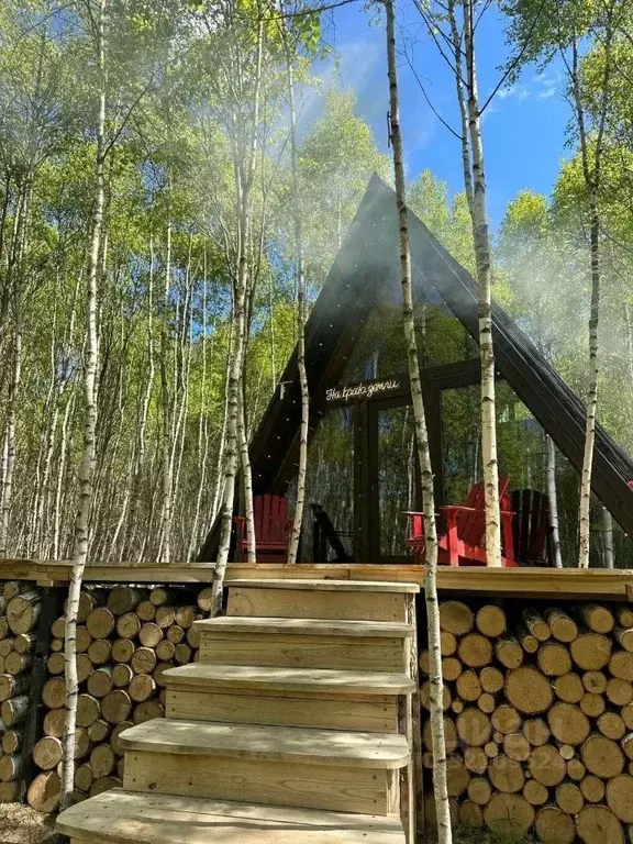 Дом в Калужская область, Козельский район, Бурнашево с/пос, д. Юдинки ... - Фото 0