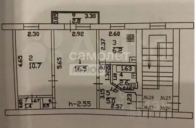 2-к кв. Краснодарский край, Новороссийск просп. Ленина, 4 (46.0 м) - Фото 2