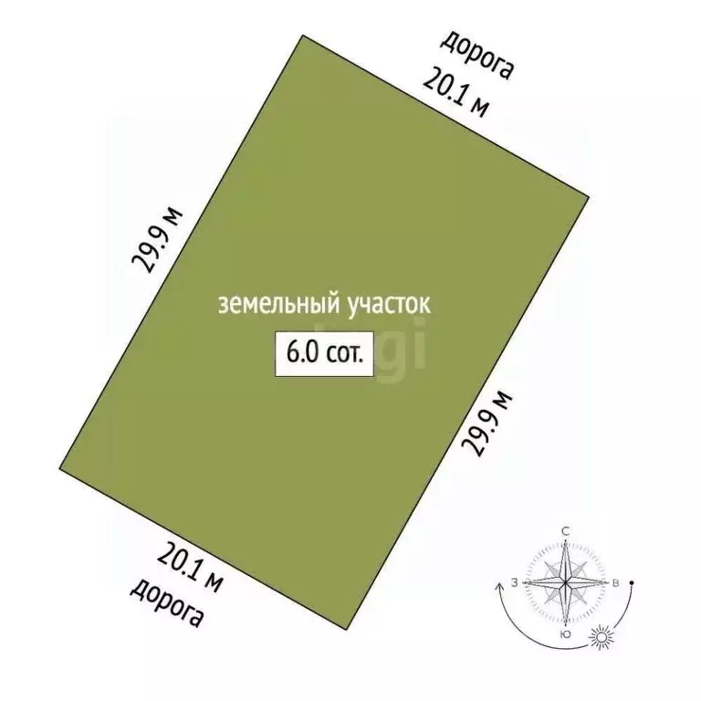Участок в Ямало-Ненецкий АО, Новый Уренгой ул. Грибная, 19 (600.0 ... - Фото 1