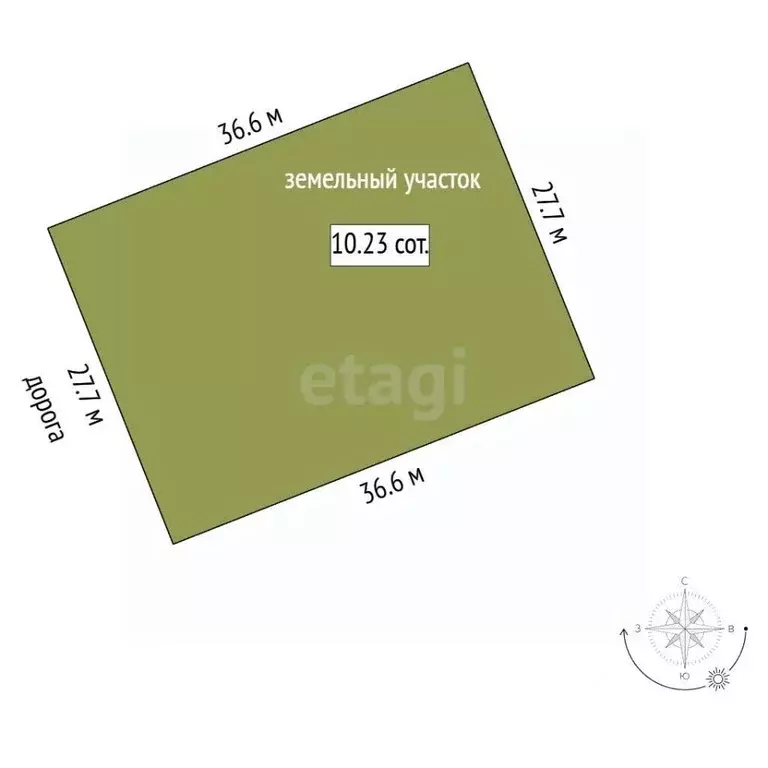 Участок в Вологодская область, Череповецкий район, с. Абаканово  ... - Фото 2