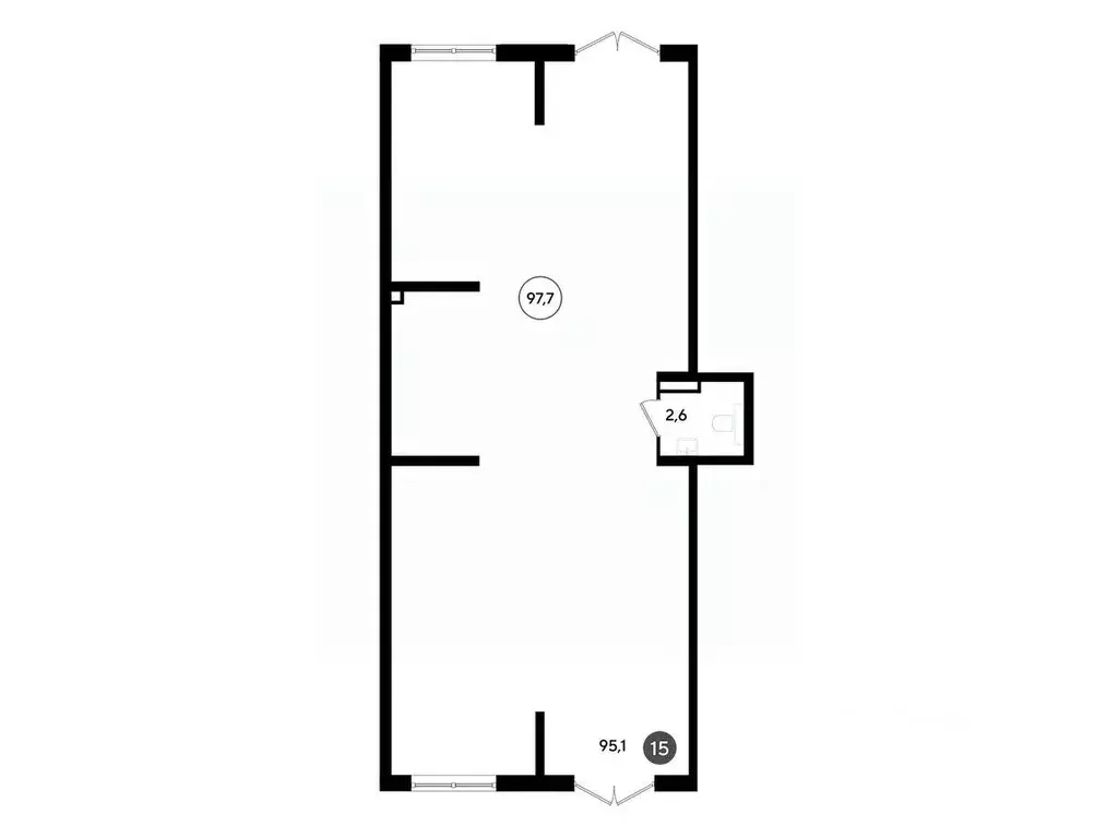 Помещение свободного назначения в Краснодарский край, Краснодар Парк ... - Фото 1