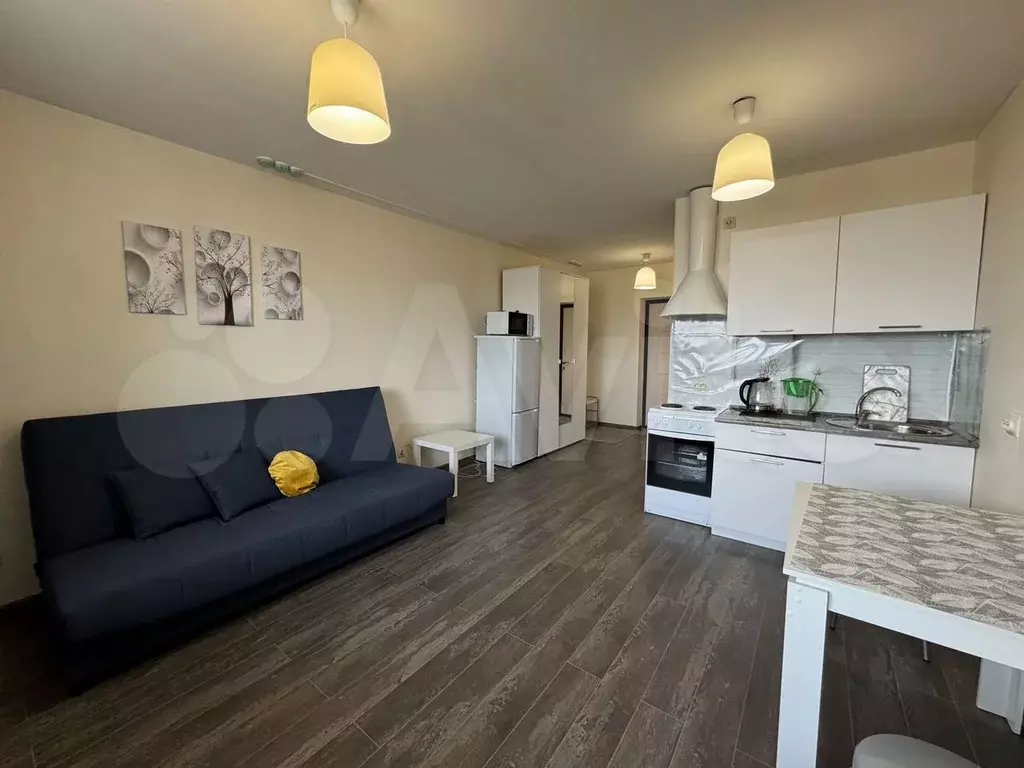 Квартира-студия, 26 м, 11/21 эт. - Фото 1