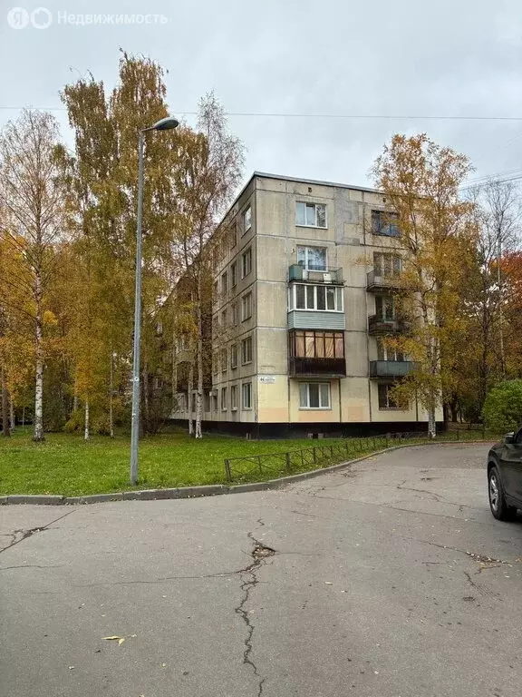 2-комнатная квартира: Санкт-Петербург, улица Солдата Корзуна, 44 (42.3 ... - Фото 1