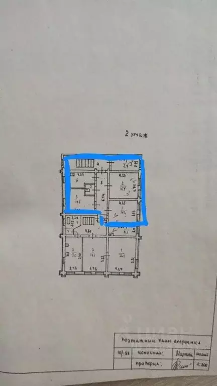 3-к кв. Ивановская область, Иваново пер. Степанова, 1/2 (72.0 м) - Фото 1