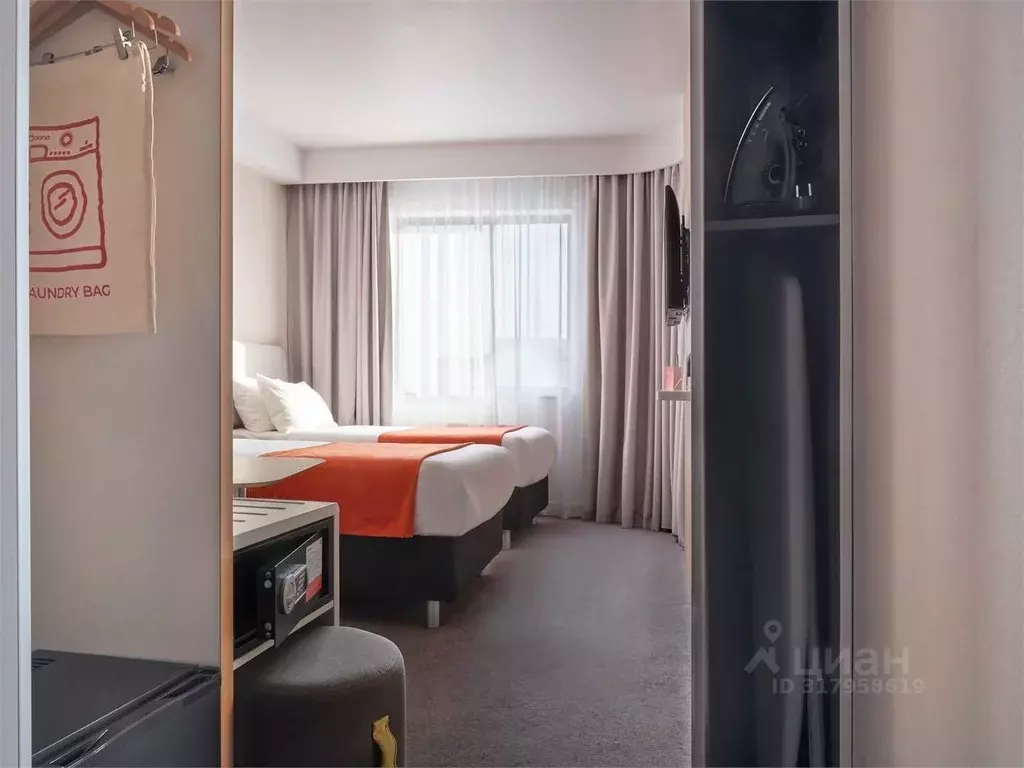 Комната Москва Переведеновский пер., 2С5 (21.0 м) - Фото 2