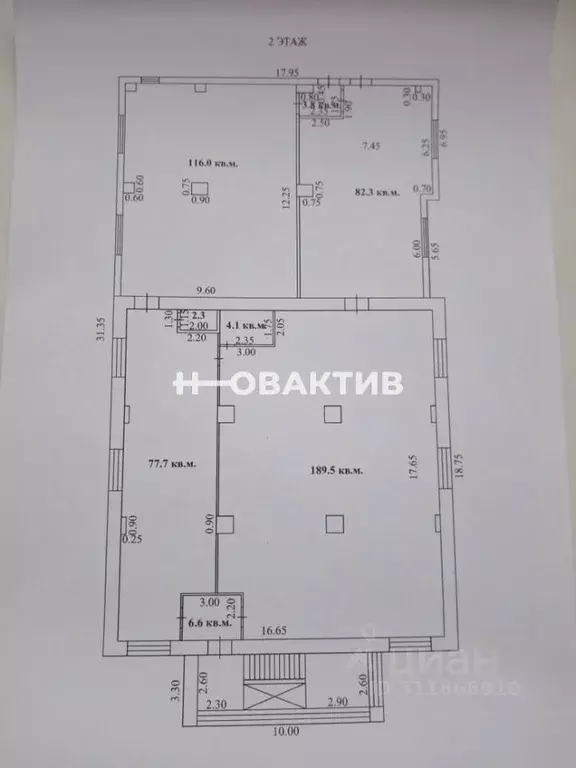 Помещение свободного назначения в Новосибирская область, Тогучин ул. ... - Фото 1