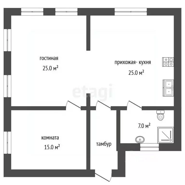 Дом в Нижегородская область, Навашино ул. Лермонтова, 24 (75 м) - Фото 1