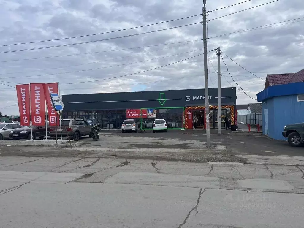 Торговая площадь в Новосибирская область, Новосибирский район, с. ... - Фото 1