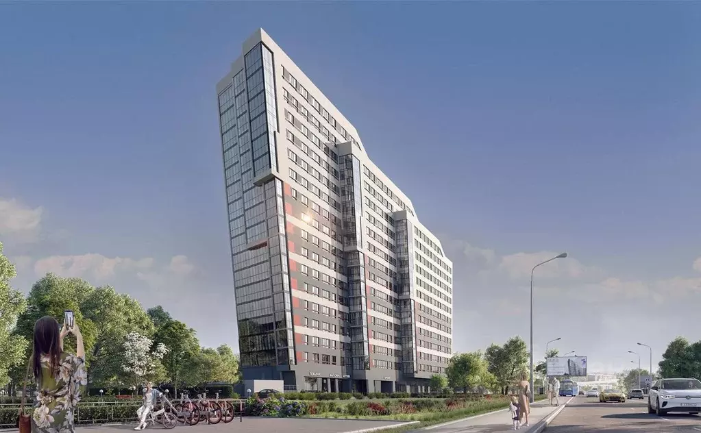 1-к кв. Санкт-Петербург Октябрьская наб., 120 (41.75 м) - Фото 1