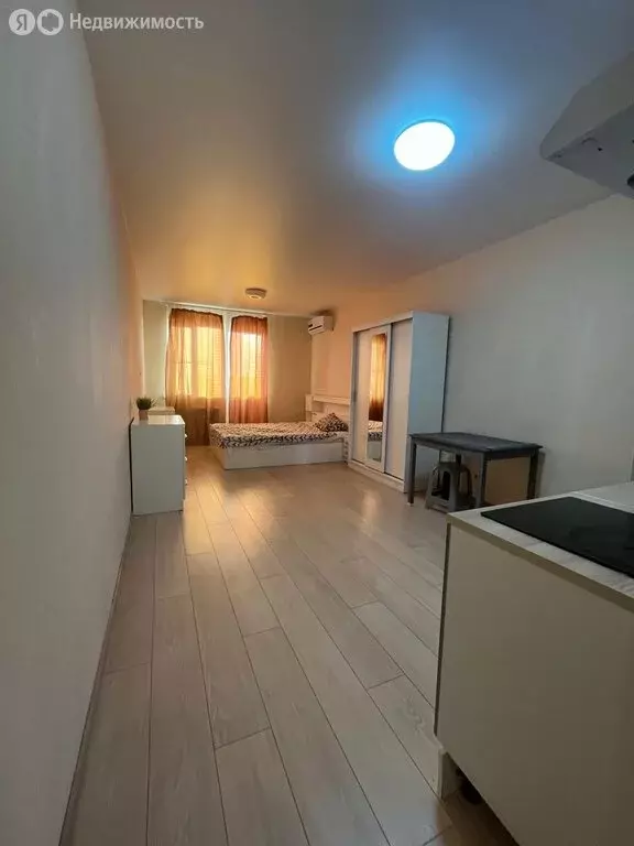 Квартира-студия: аул Новая Адыгея, Бжегокайская улица, 25/4 (28 м) - Фото 1