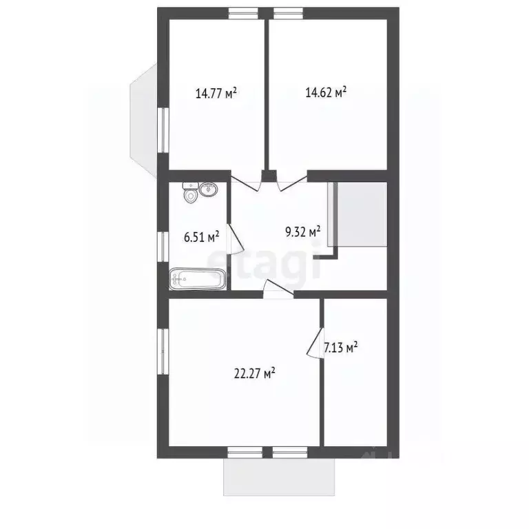 Дом в Ленинградская область, Всеволожский район, д. Юкки ул. Типанова, ... - Фото 2