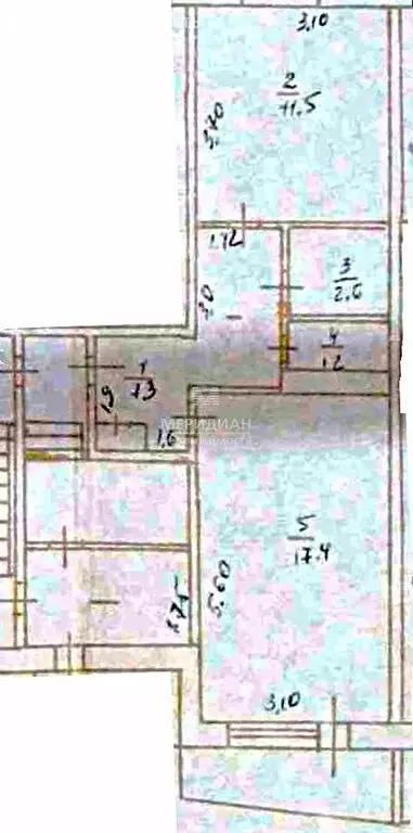1-комнатная квартира: Шахунья, Комсомольская улица, 19 (40 м) - Фото 0