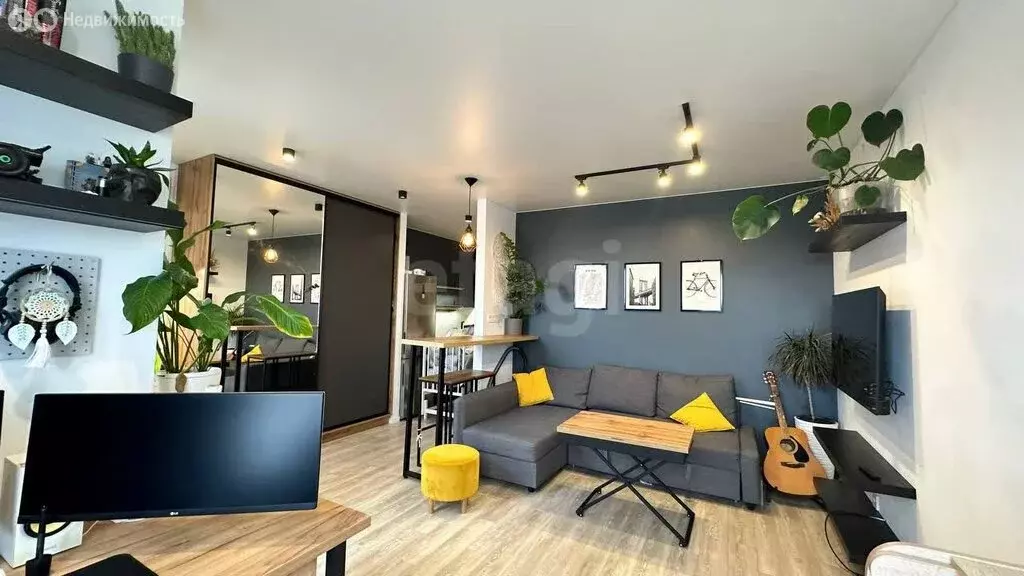 1-комнатная квартира: Симферополь, улица Бородина, 59 (34 м) - Фото 1