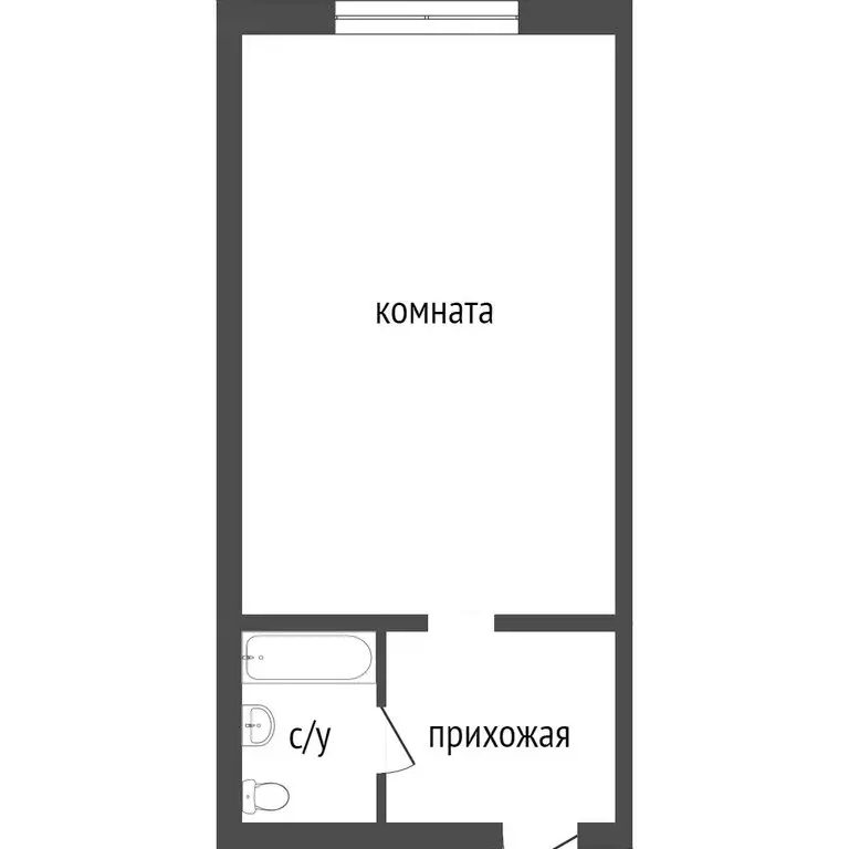 Квартира-студия: Красноярск, микрорайон Зелёная Роща, улица ... - Фото 2