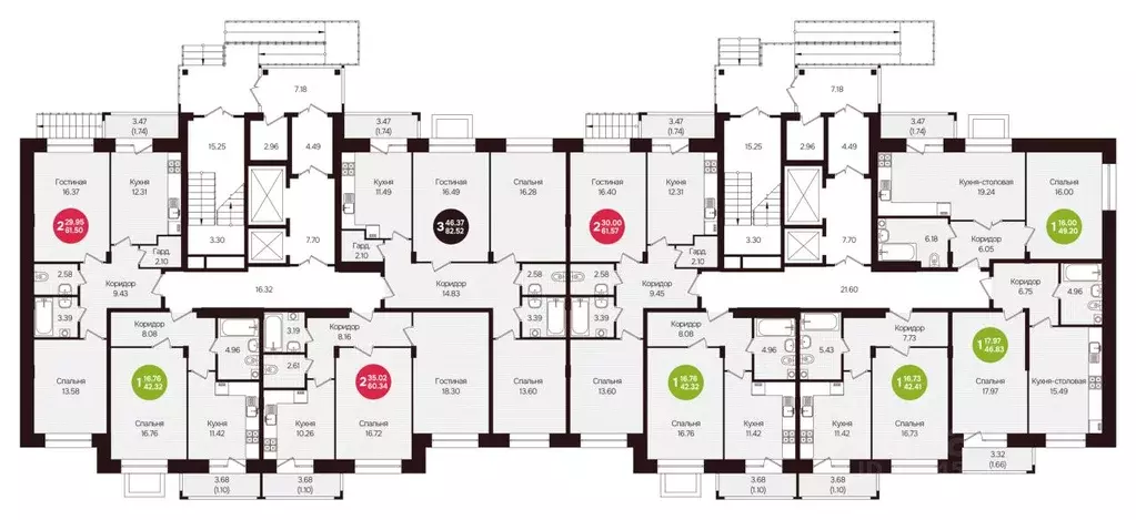 2-к кв. Чувашия, Новочебоксарск ул. Воинов-интернационалистов, поз24 ... - Фото 2