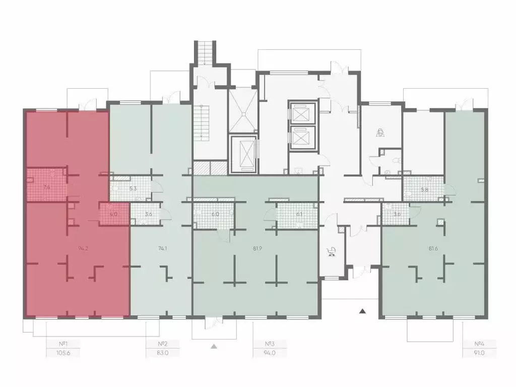 Офис (105.6 м) - Фото 2
