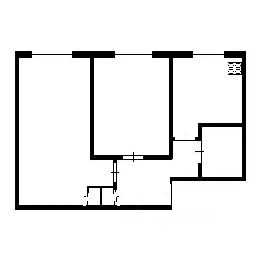 2-к кв. Москва Живописная ул., 24 (43.0 м) - Фото 1