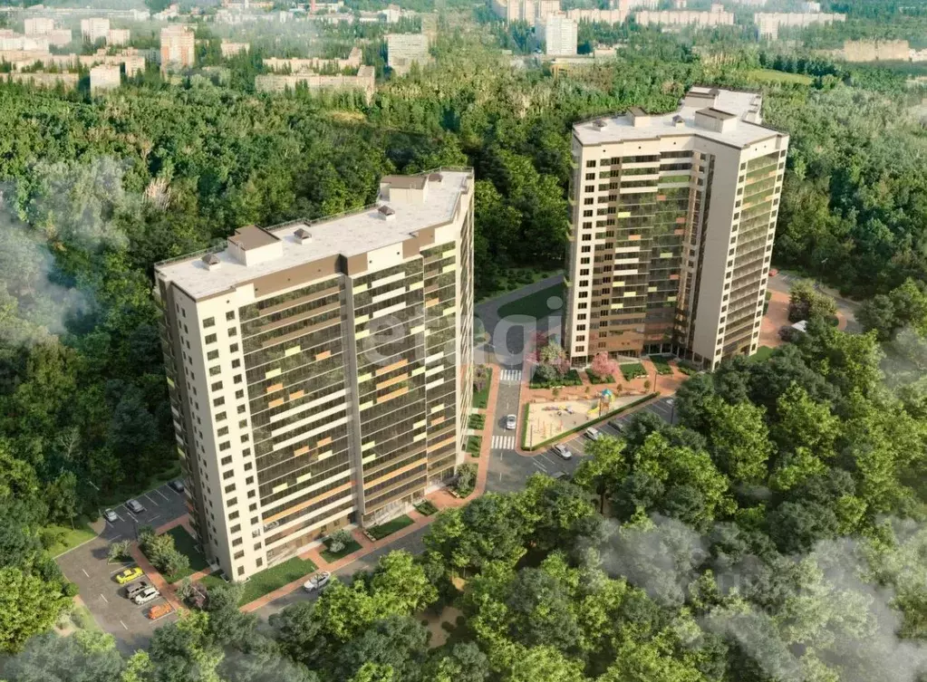 Студия Воронежская область, Воронеж Ростовская ул., 100БкА (18.2 м) - Фото 0
