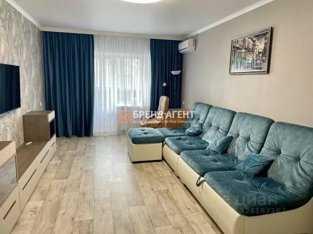 3-к кв. Белгородская область, Белгород ул. Конева, 9 (87.1 м) - Фото 1