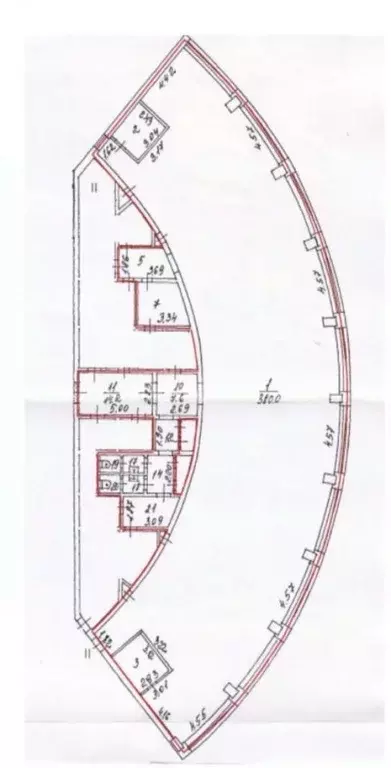 Офис в Москва наб. Тараса Шевченко, 23А (452 м) - Фото 1