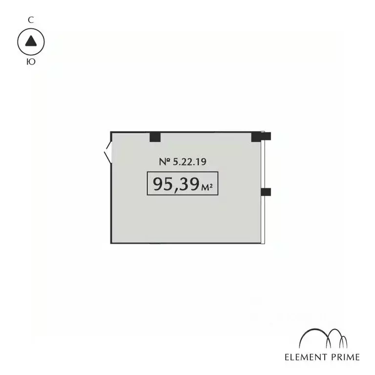 Офис в Санкт-Петербург Левашовский просп., 15 (95 м) - Фото 2