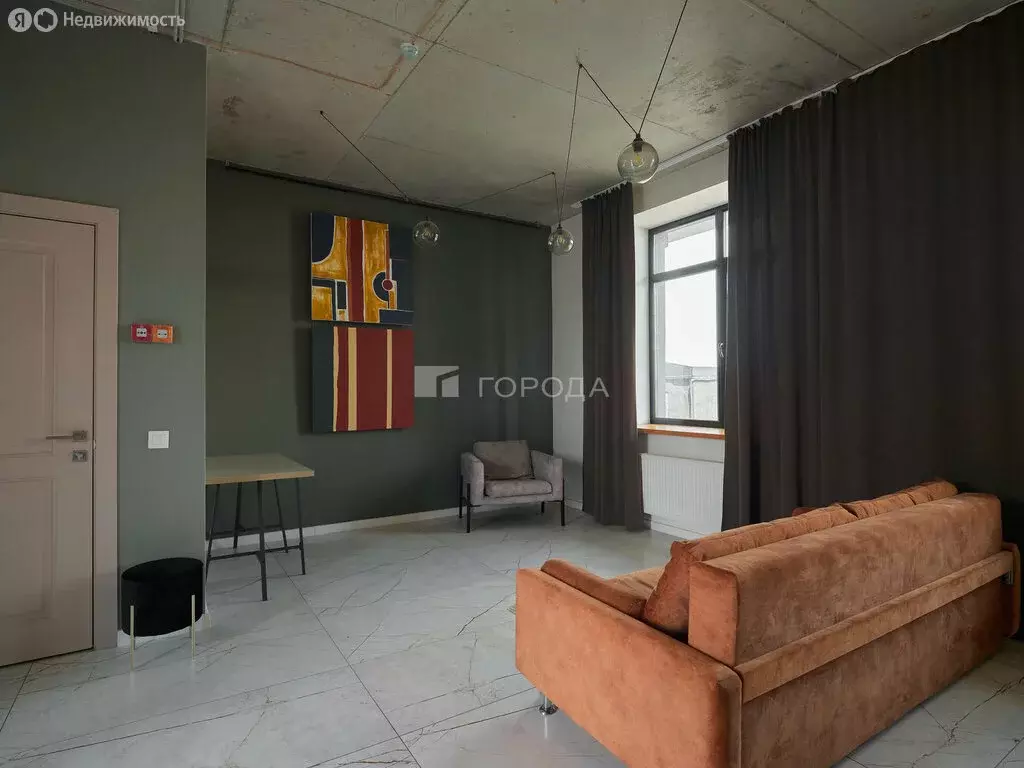 Квартира-студия: Барнаул, улица 1905 года, 25 (40 м) - Фото 1