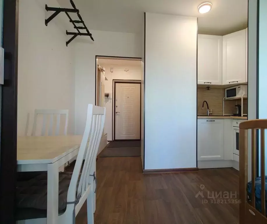 Студия Санкт-Петербург ул. Бабушкина, 84к1 (22.1 м) - Фото 1