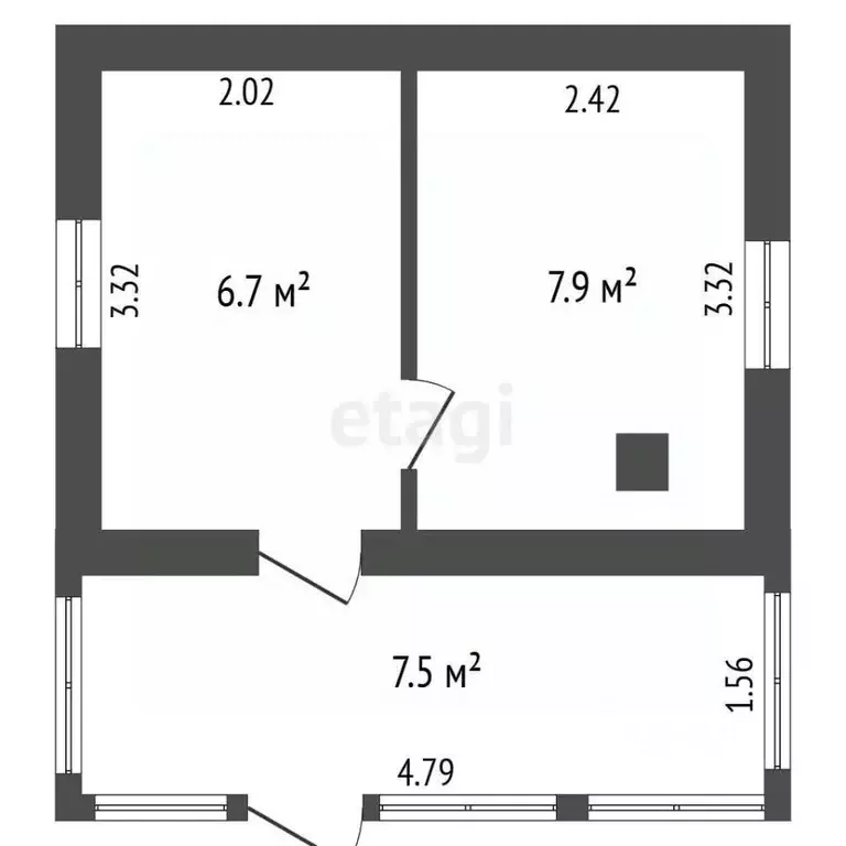 Дом в Тюменская область, Тюмень Тополек СНТ, 4-я линия (24 м) - Фото 2