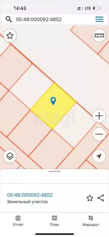 Участок в Каспийск, СНТ Коммунальник (5 м) - Фото 1